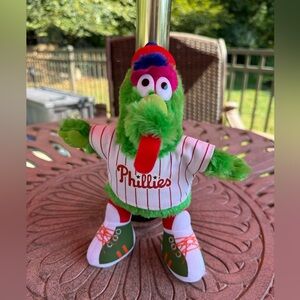 Phillie Phanatic Plush 9" Toy MLB genuine vintage merchandise (rare edition)